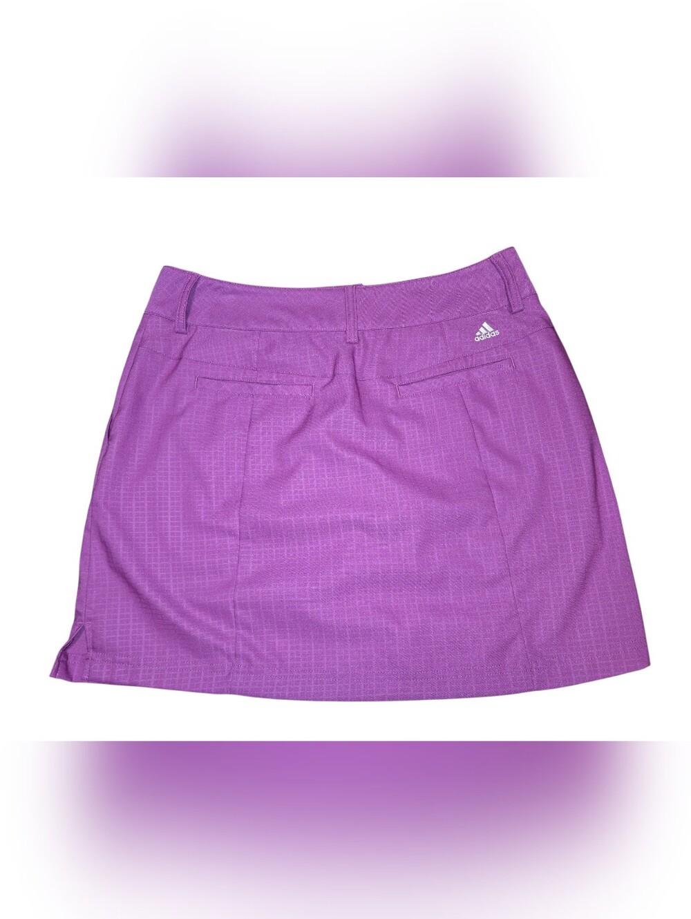 Adidas Climacool Violet Skort, Pockets Size 8, Golf Tennis Pickelball Sporty - Picture 3 of 9